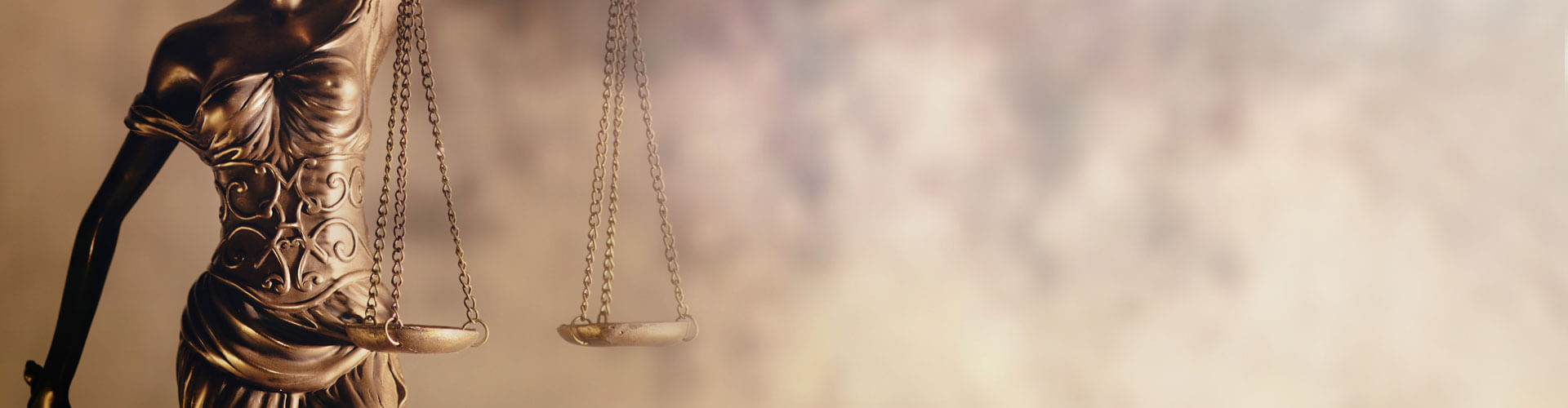 Figurine of Lady Justice with Justice Scales